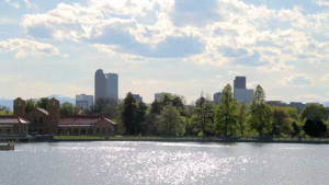 Ferril Lake in City Park.
skyline; cityscape; city park; ferril lake; pond; water; clouds; landscape; denver; colorado; denverite; kevinjbeaty;