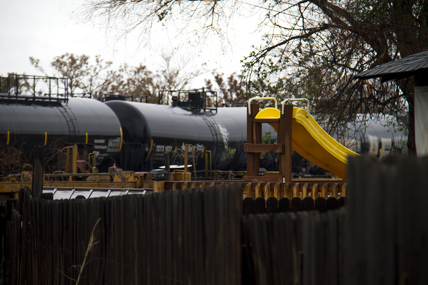 The train is ever-present on the neighborhood's west side.
corridor of opportunity; eyria; swansea; infrastructure; globeville; development; overcast; weather; train; denver; colorado; denverite; kevinjbeaty;