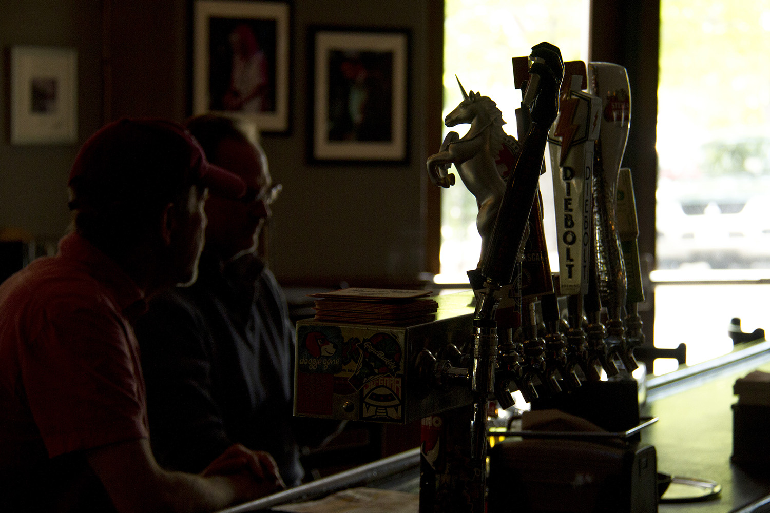 The taps at the Walnut Room. (Kevin J. Beaty/Denverite)