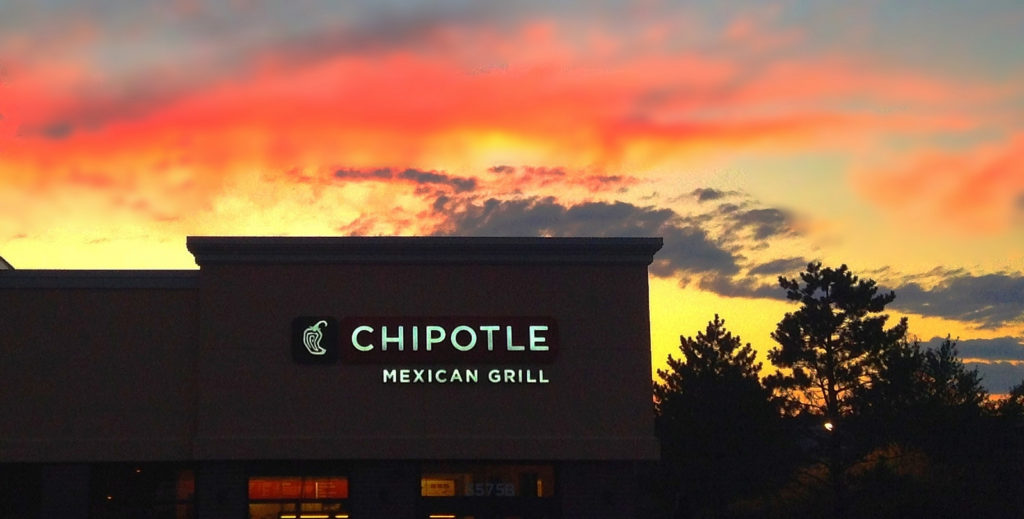 Chipotle will try its hand at burgers, first in Lancaster, Ohio. (Mike Mozart/Flickr)