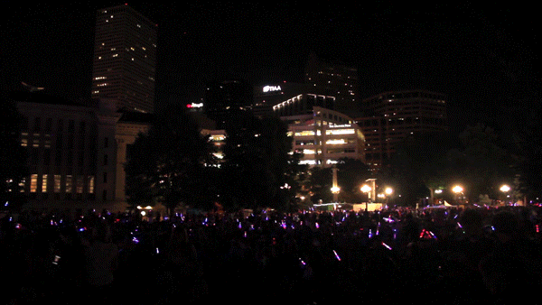 Fireworks on July 3, or Independence Day Eve. 2016. (Kevin J. Beaty/Denverite)
denver; denverite; colorado; civic center park; fireworks; fourth of july; july 4th; kevinjbeaty; independence day;