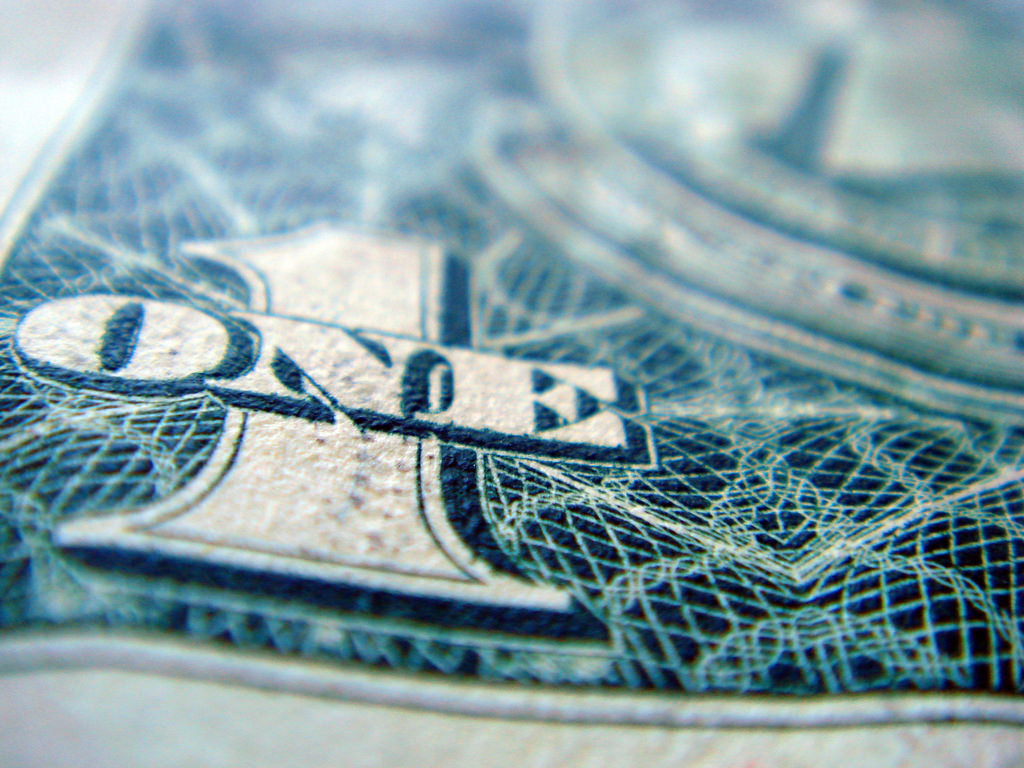 One dollar. (Flickr/Chris Dlugosz)