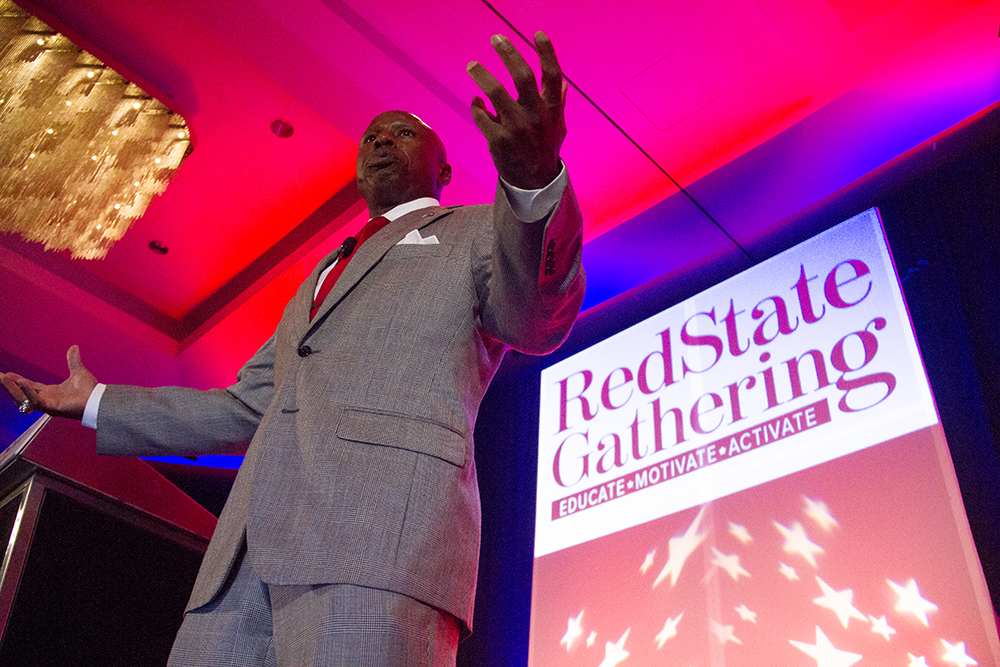Darryl Glenn speaks at the Red State Gathering in downtown Denver. August 12, 2016. (Kevin J. Beaty/Denverite)
darryl glenn; republican; election; vote; politics; denver; colorado; kevinjbeaty; denverite;