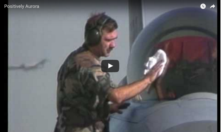 It's Aurora, where we clean fighter jets, baby. (KACT-TV via atomstevens/YouTube)