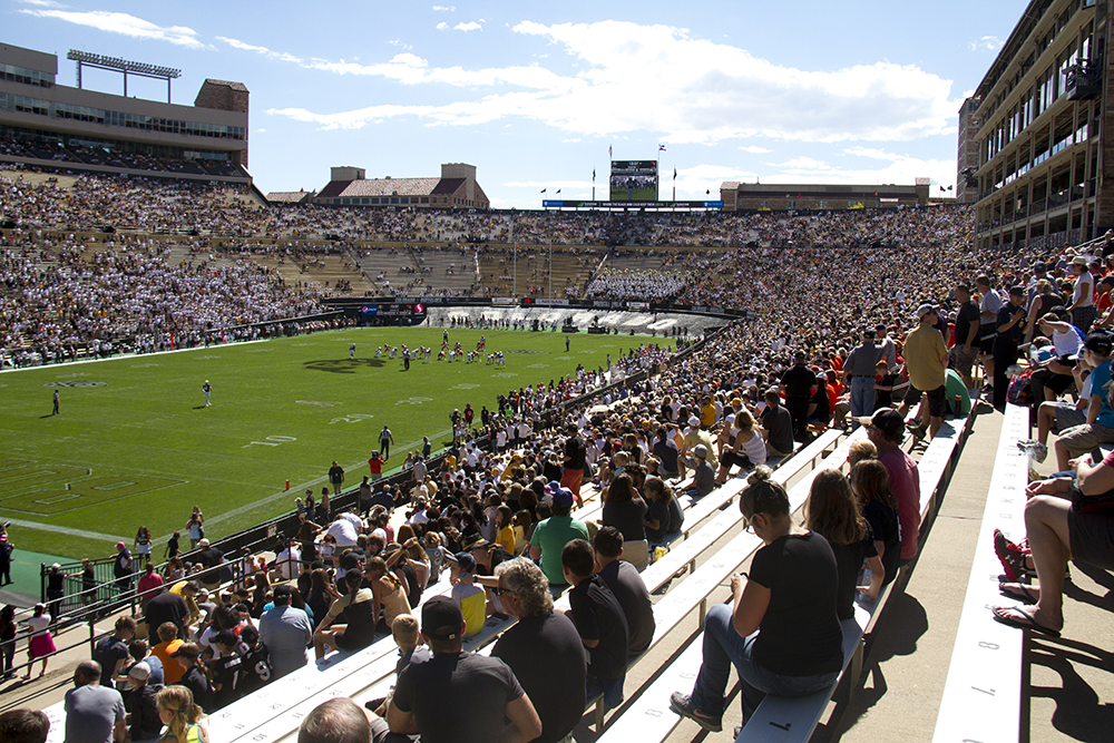 CU Buffaloes vs Oregon State Beavers. Oct 1, 2016. (Kevin J. Beaty/Denverite)
cu; university of colorado; boulder; football; sports; kevinjbeaty; denverite; colorado;