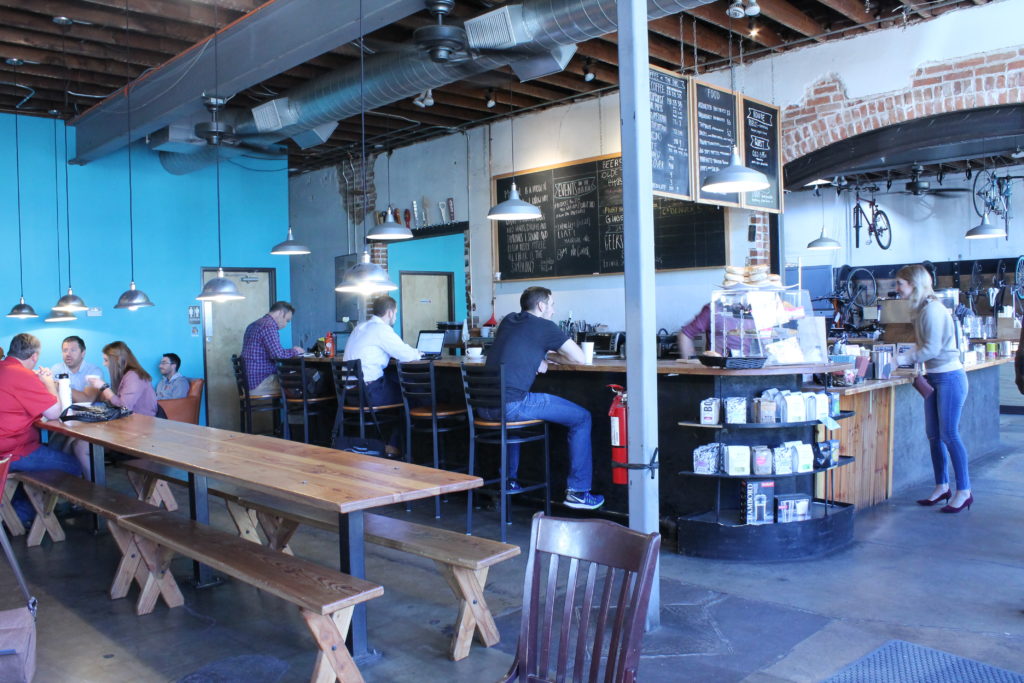 Denver Bicycle Café. (Ashley Dean/Denverite)