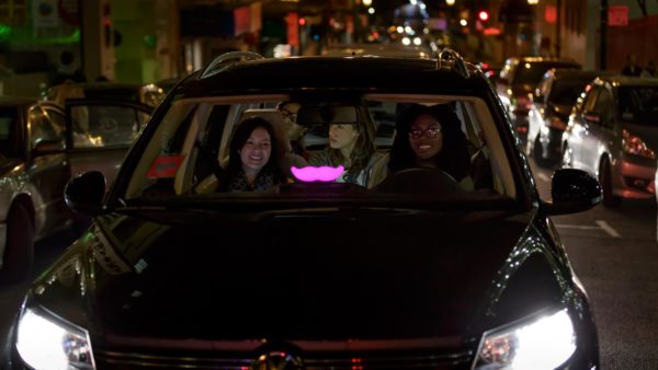 A Lyft ride. (Courtesy of Lyft)