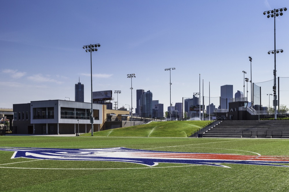 The Regency Athletic Complex won an award in the "Sustainable Style" category of the 2016 Mayor's Design Award. (Denver CPD)