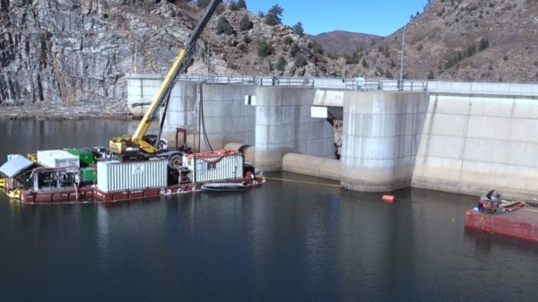 Strontia Springs Dam. (Denver Water)