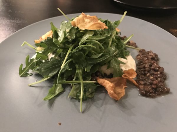 Spiced lentils and burrata at Annette at Stanley Marketplace, 2501 Dallas St.
