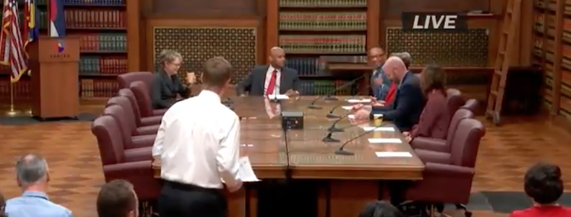 Albus Brooks at Mayor-Council.