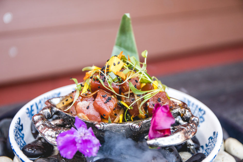 The poké bowl at Adrift. (Courtesy of B Public Relations)