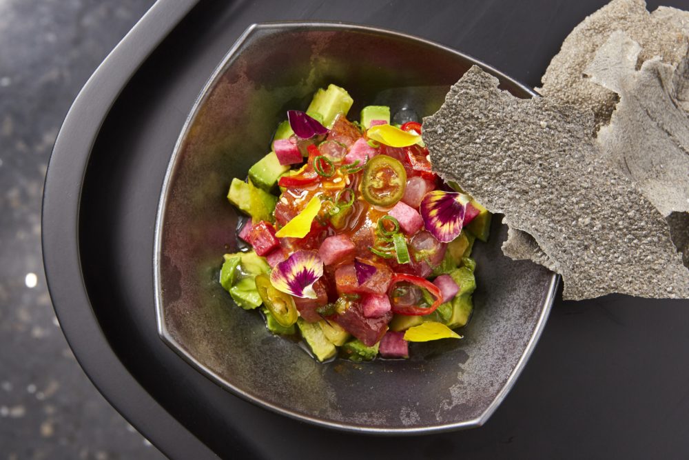 Tuna poke at Departure. (Courtesy of Departure)