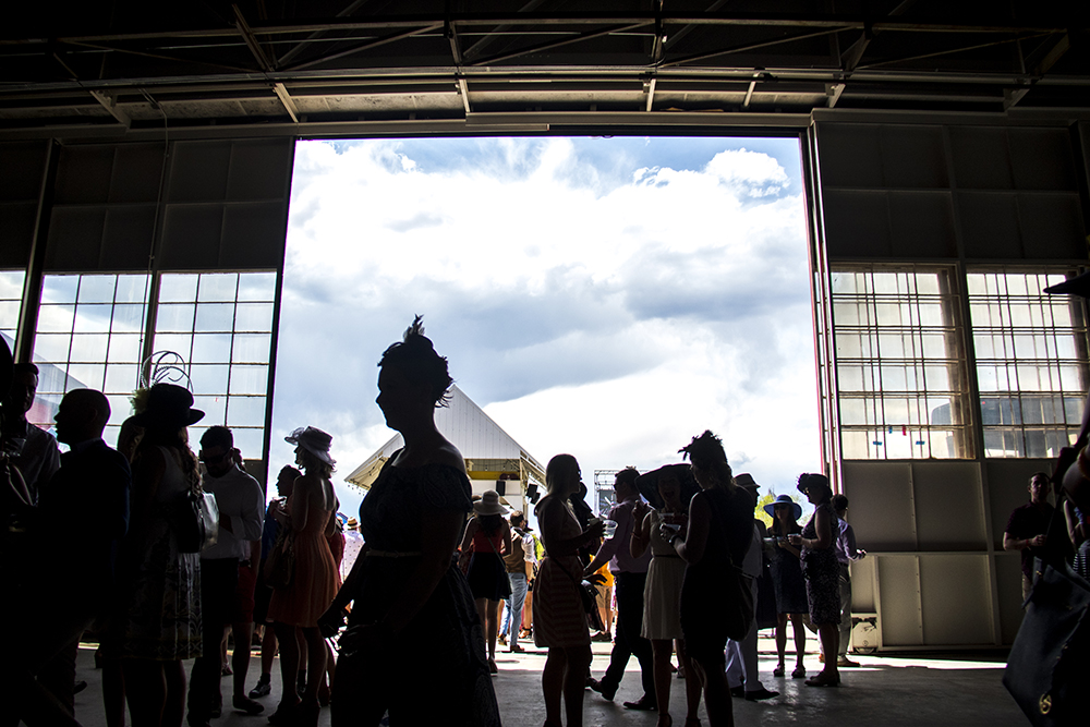 A Kentucky Derby party at Stanley Marketplace, May 6, 2017. (Kevin J. Beaty/Denverite)
stanley marketplace; kentucky derby; aurora; kevinjbeaty; denverite; colorado;