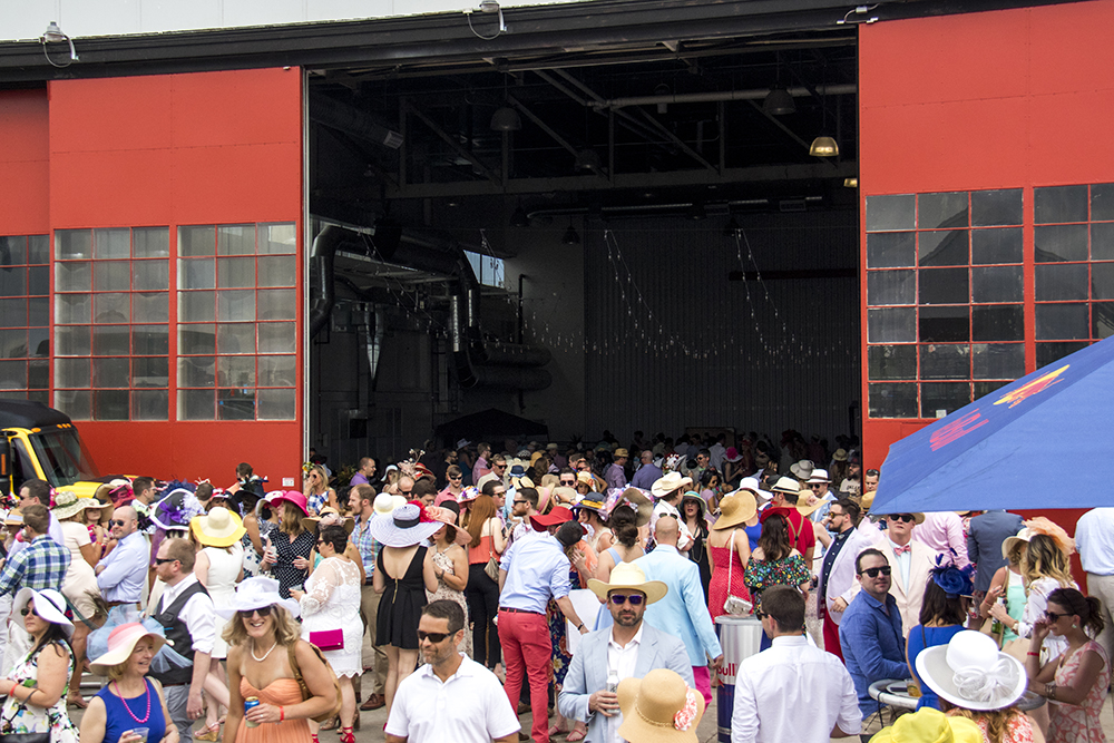 A Kentucky Derby party at Stanley Marketplace, May 6, 2017. (Kevin J. Beaty/Denverite)
stanley marketplace; kentucky derby; aurora; kevinjbeaty; denverite; colorado;