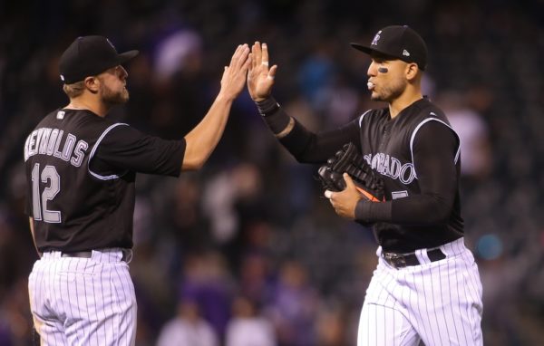 Carlos Gonzalez showed signs of busting out of his slump in the Rockies' win Thursday. (Chris Humphreys/USA Today Sports)