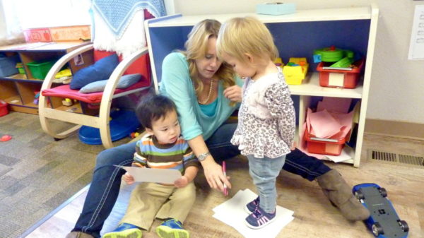 Loveland's Teaching Tree Early Childhood Learning Center was one of the first two centers in the state to get a Level 5 rating in the Colorado Shines rating system. (Ann Schimke/Chalkbeat)
