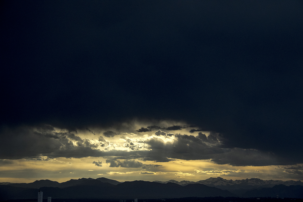 Once upon a time, a photographer found the silver lining. (Kevin J. Beaty/Denverite)
cloud porn; weather; cowx; partly cloudy; rain; kevinjbeaty; denverite; denver; colorado; mountains;