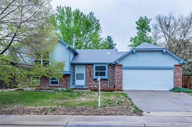 The exterior of 18951 East 44th Place. (Courtesy of Redfin)