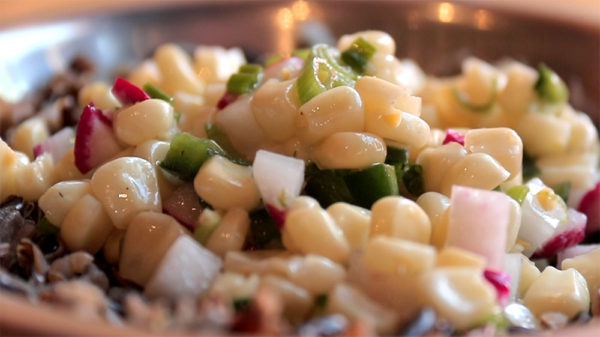 Fresh corn relish by Tocabe American Indian Eatery. (Kevin J. Beaty/Denverite)
food; recipe; kevinjbeaty; denver; colorado; denverite;