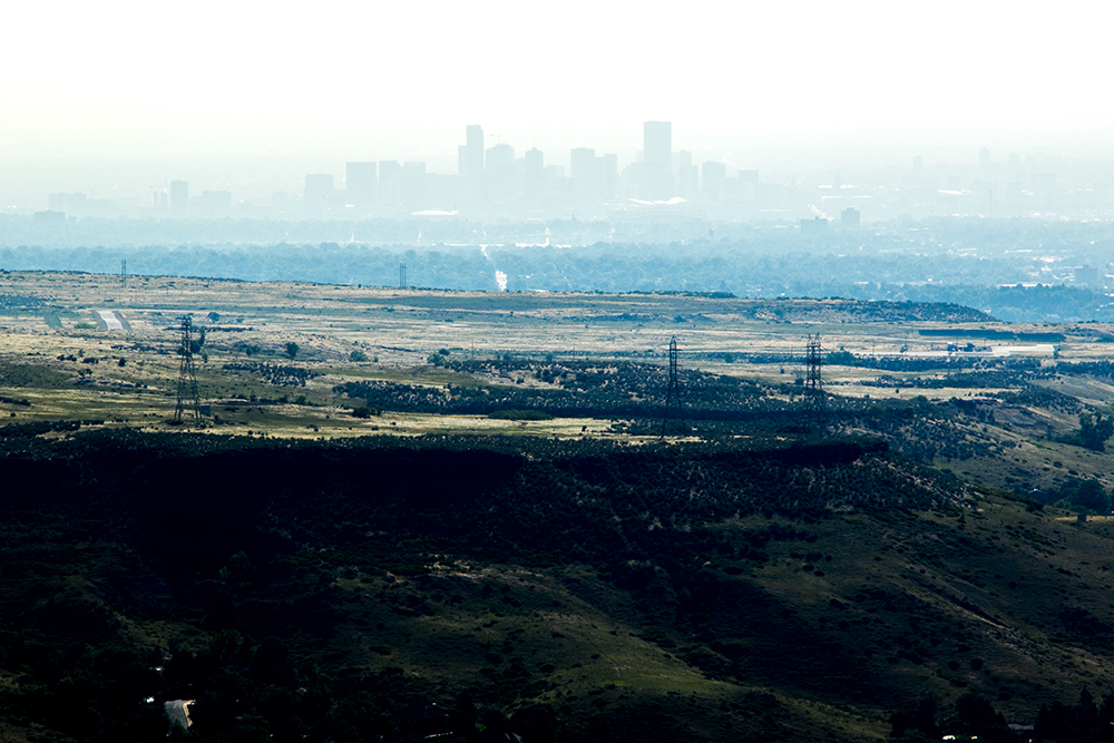 Denver, seen from Lookout Mountain, Aug. 20, 2017. (Kevin J. Beaty/Denverite)
denver; golden; lookout mountain; denverite; colorado; kevinjbeaty; skyline; cityscape;