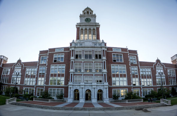 East High School. (Kevin J. Beaty/Denverite)
denver; colorado; high school; denverite; kevinjbeaty;