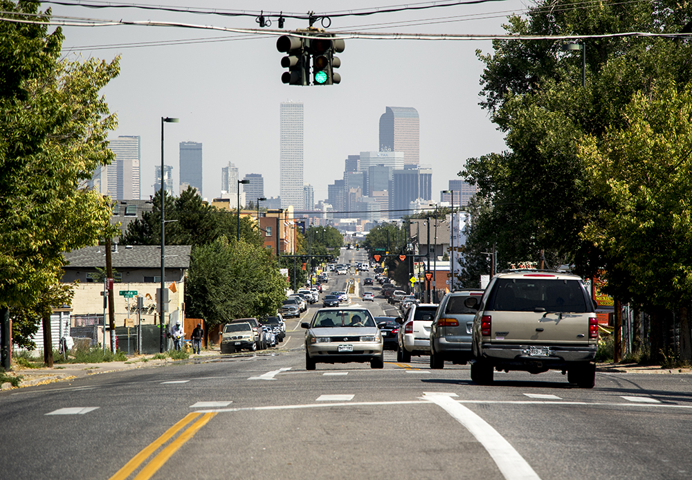 Morrison Road, Westwood, Sept. 11, 2017. (Kevin J. Beaty/Denverite)
kevinjbeaty; denver; denverite; colorado; morrison road; westwood; cityscape; skyline;