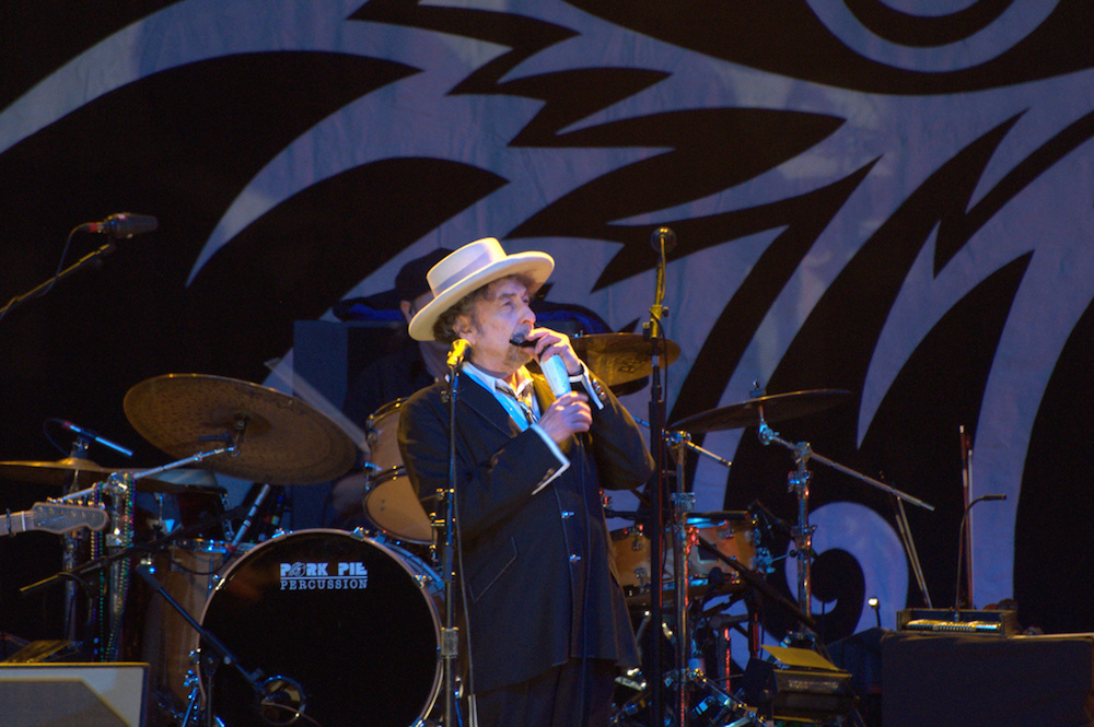 Bob Dylan, pictured here in 2011, is playing at the FirstBank Center on Oct. 21. (Francisco Anutnes/Flickr Creative Commons)