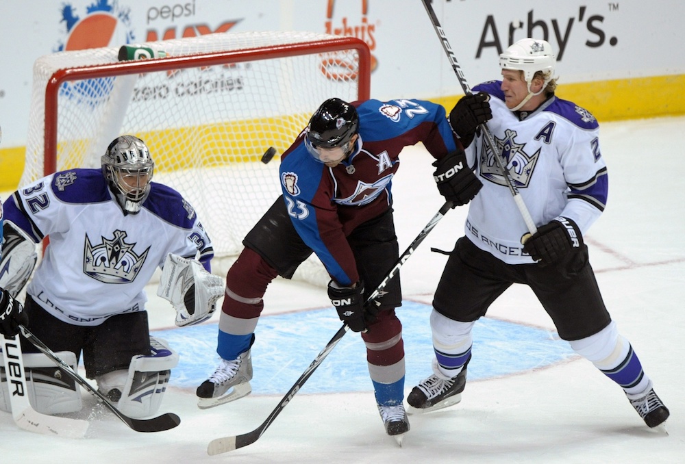 The Avalanche will retire Milan Hedjuk's No. 23 jersey this season. (Kirby Lee/USA Today Sports)