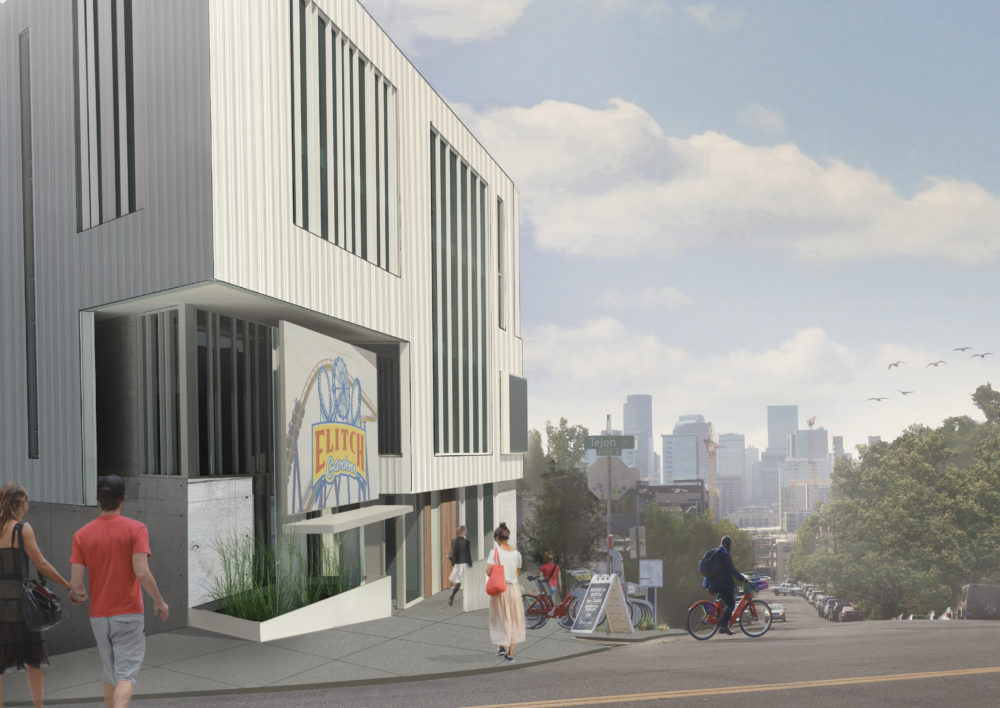 A rendering of Revesco Properties office planned for Highland, 2721 17th St. (Courtesy of Revesco Properties)
