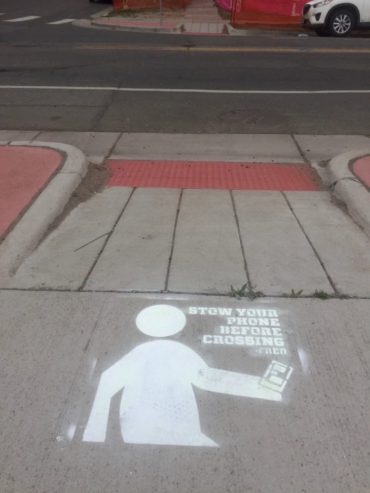 A Colorado Department of Transportation street-art campaign. (CDOT)