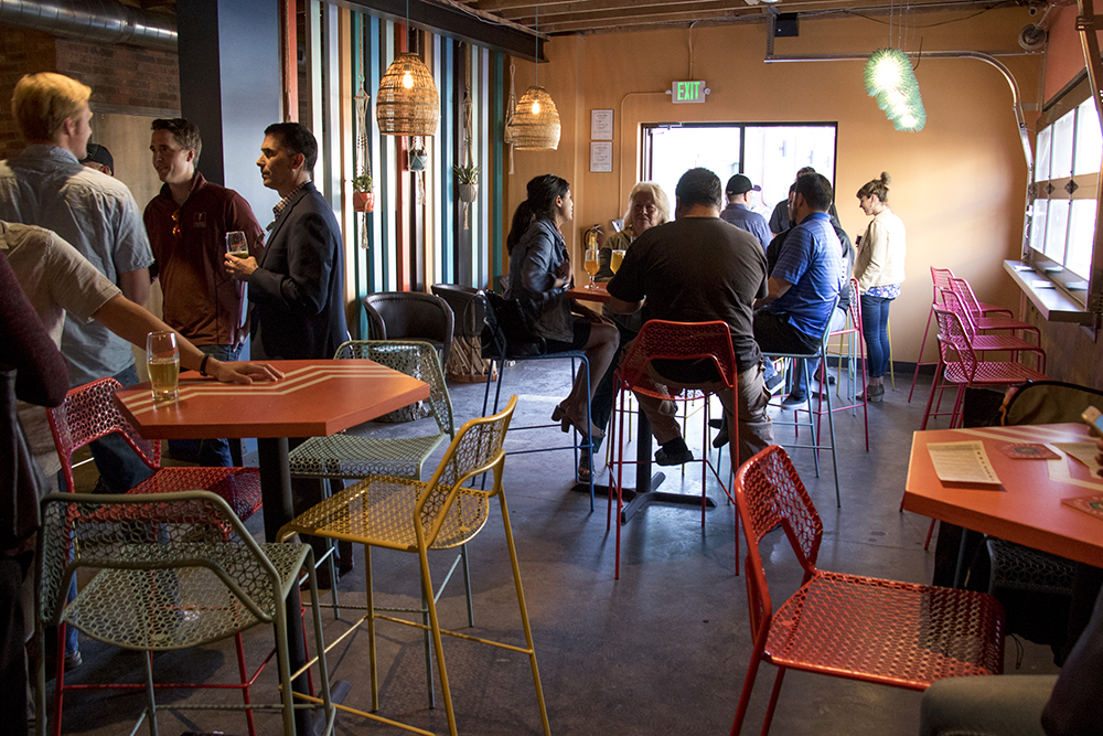 Cervecería Colorado on Platte Street, April 25, 2018. (Kevin J. Beaty/Denverite)
denver; denverite; highland; colorado; kevinjbeaty; nightlife; bars; brewery;
