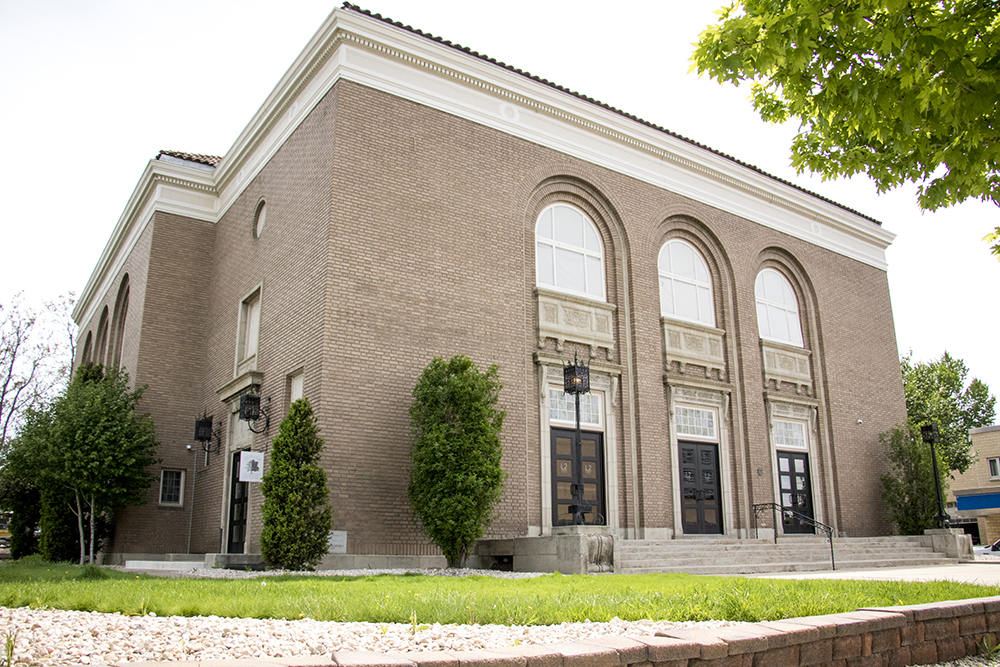 The former L2 Church on East Colfax Avenue, May 9, 2018. (Kevin J. Beaty/Denverite)