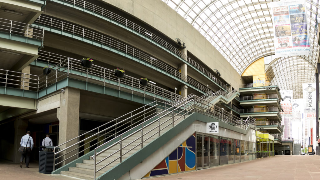 The Next Stage Gallery at the Denver Center for the Performing Arts downtown, June 19, 2018. (Kevin J. Beaty/Denverite)