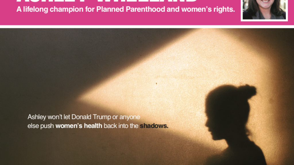 An image of a mailer funded by Planned Parenthood of the Rocky Mountains Action Fund. (Courtesy PPRMAF)