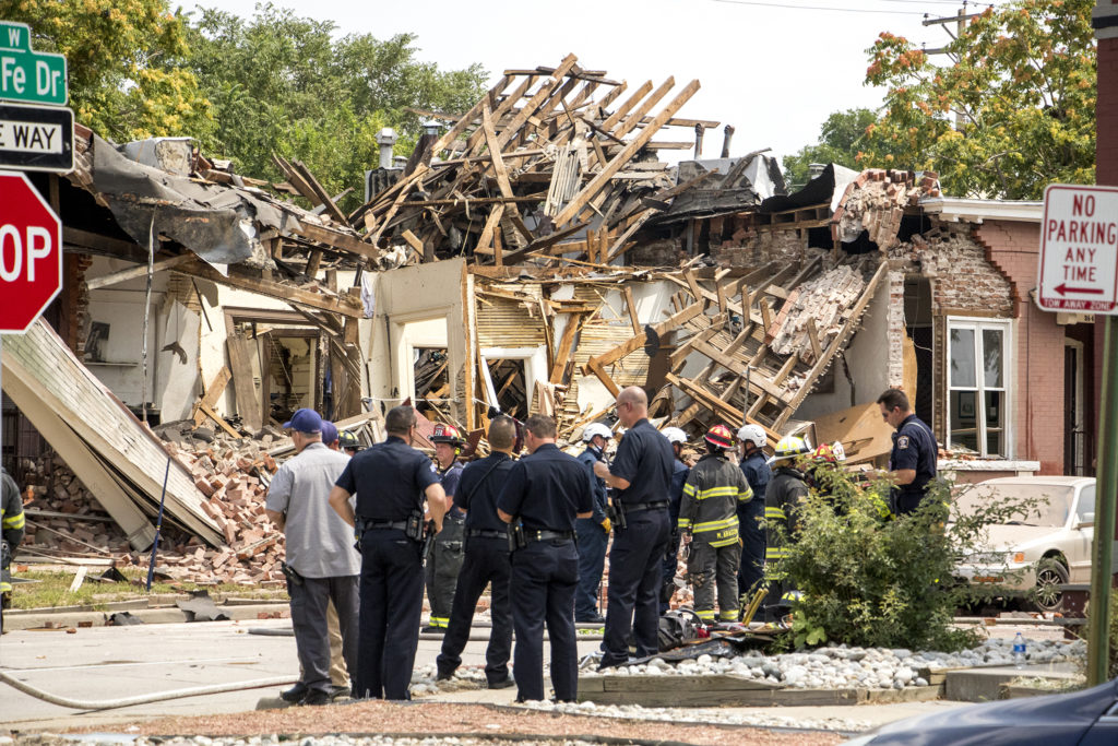 9 injured in suspected natural gas explosion in Denver that destroyed a ...