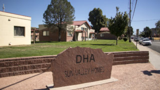Public housing run by Denver Housing Authority in Sun Valley, Sept. 12, 2018. (Kevin J. Beaty/Denverite)
