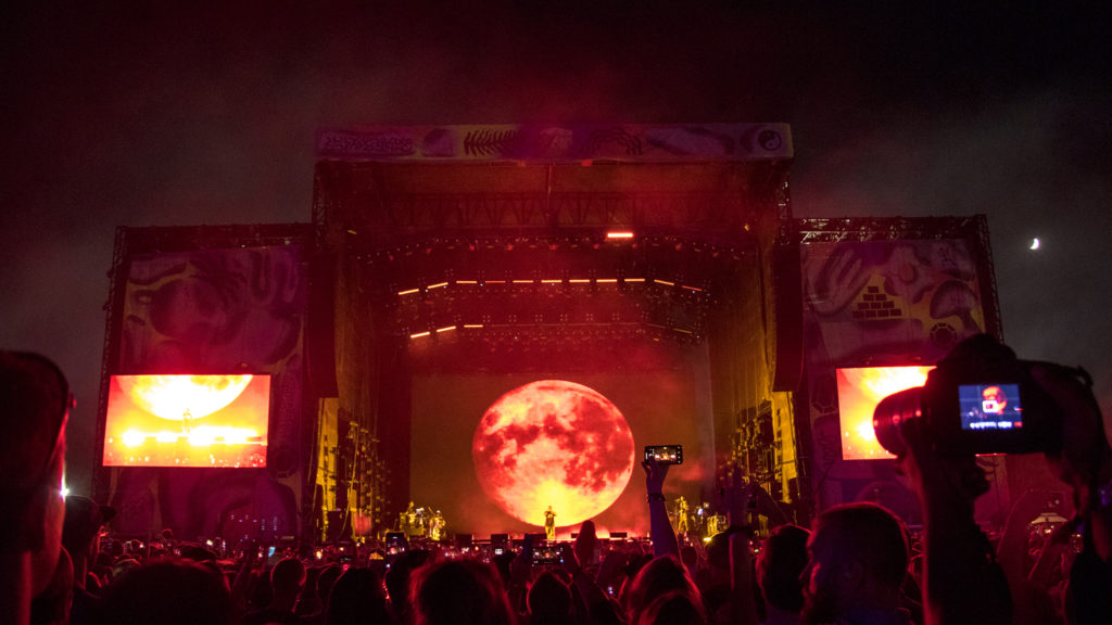 Kendrick Lamar plays Grandoozy at Overland Golf Course, Sept. 14, 2018. (Kevin J. Beaty/Denverite)