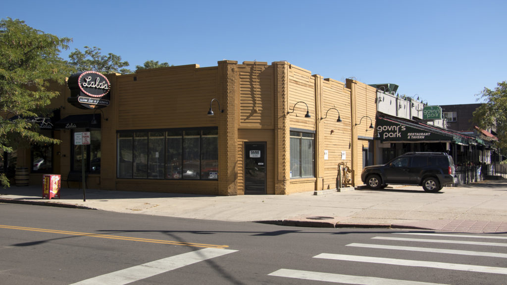 Lala's Wine Bar and Pizzeria and Govnr's Park on Logan Street, Sept. 14, 2018. (Kevin J. Beaty/Denverite)