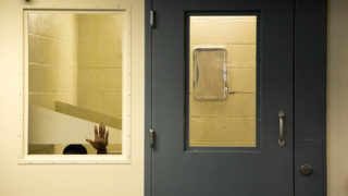 Inside Denver's downtown detention center. Oct. 11, 2018. (Kevin J. Beaty/Denverite)
