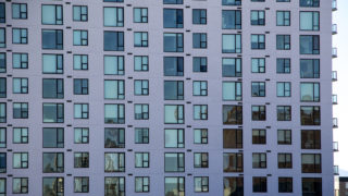 An apartment building in the Golden Triangle area, Nov. 13, 2018. (Kevin J. Beaty/Denverite)