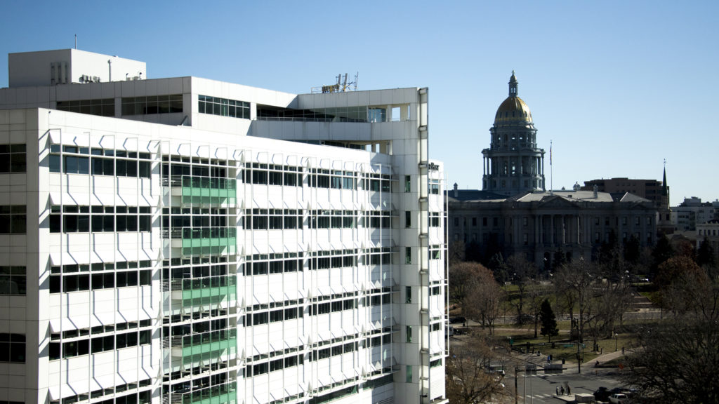 The Colorado State Capitol, Nov. 20. 2018. (Kevin J. Beaty/Denverite)