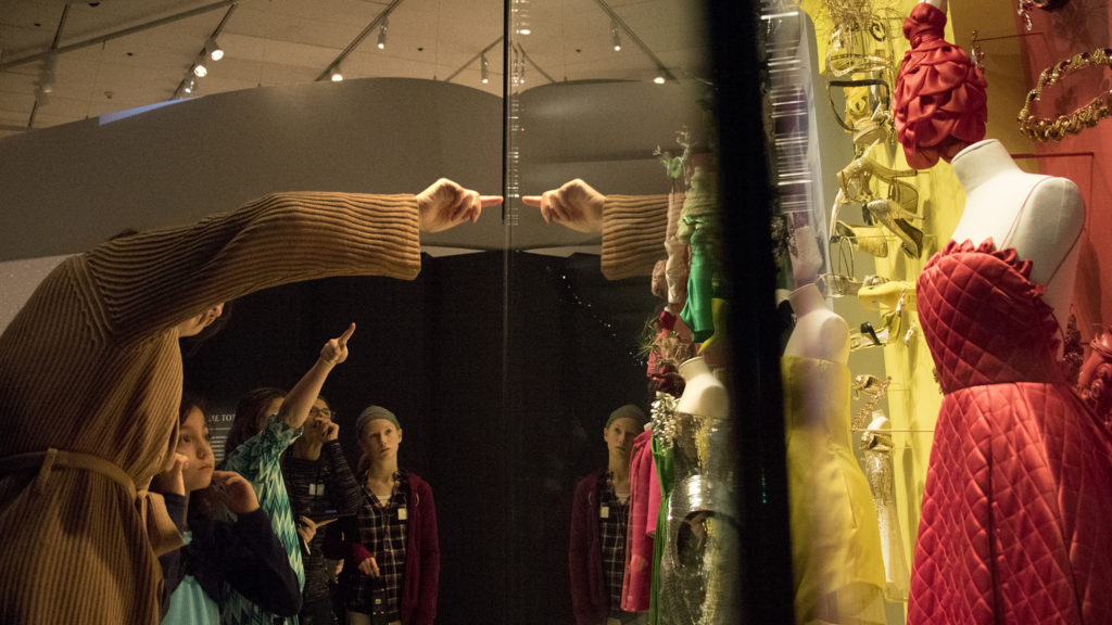 The Christian Dior exhibit at the Denver Art Museum, Nov. 21, 2018. (Kevin J. Beaty/Denverite)