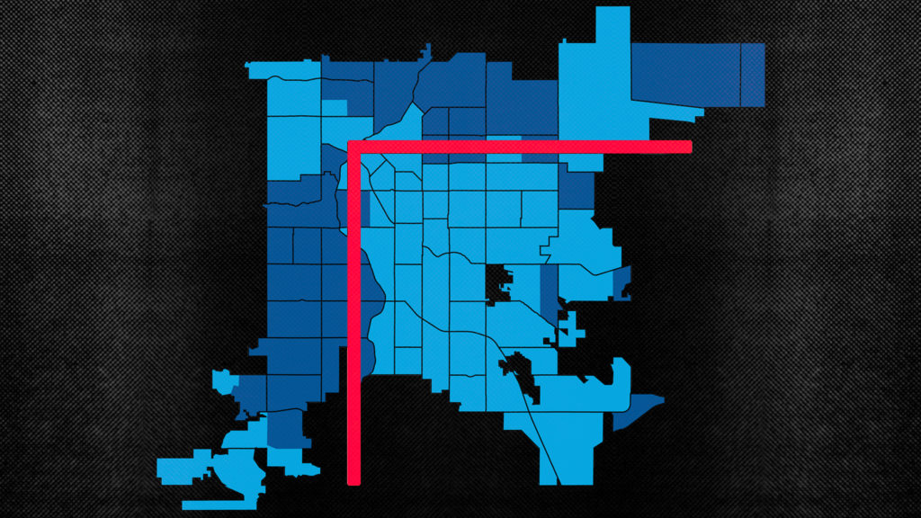Denver is divided.