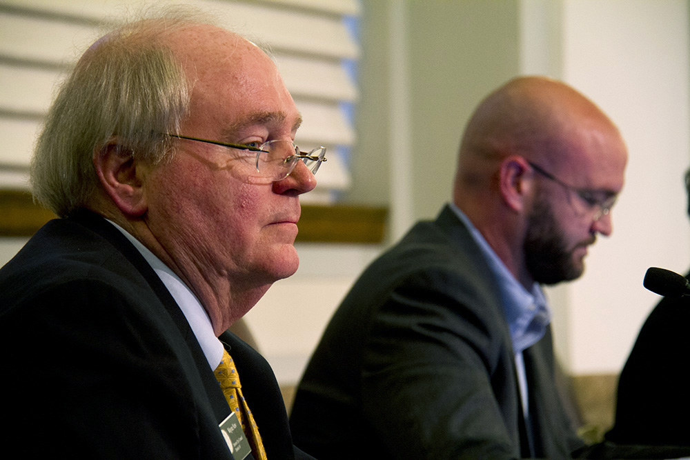 Denver City Councilman Wayne New at a meeting. (Kevin J. Beaty/Denverite)
city council; civic center; city and county building; politics; government; kevinjbeaty; denver; denverite; colorado;