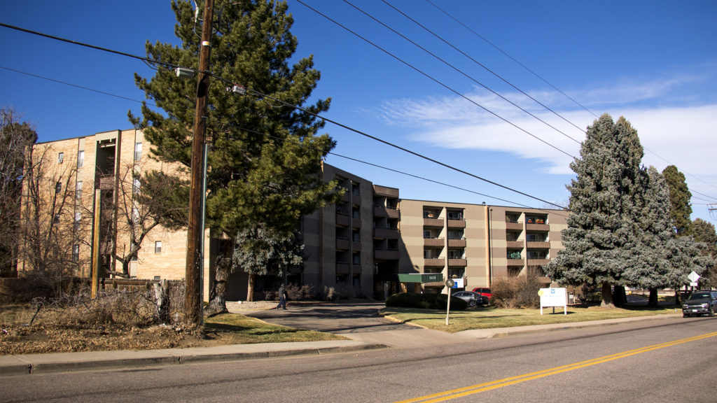 The Windermere apartments in Littleton, Dec. 11, 2018. (Kevin J. Beaty/Denverite)