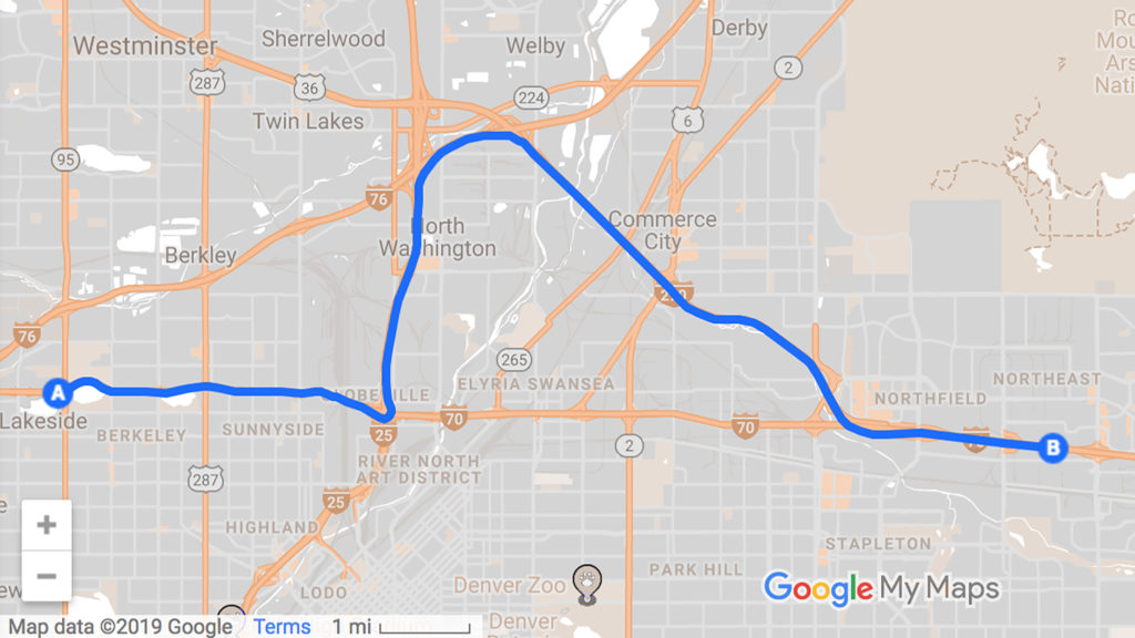 Here's how traffic will be rerouted around I-70 construction the night of January 4th.