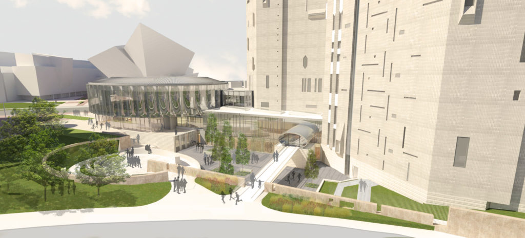 A rendering the changes coming to the Denver Art Museum. (Courtesy Denver Art Museum)