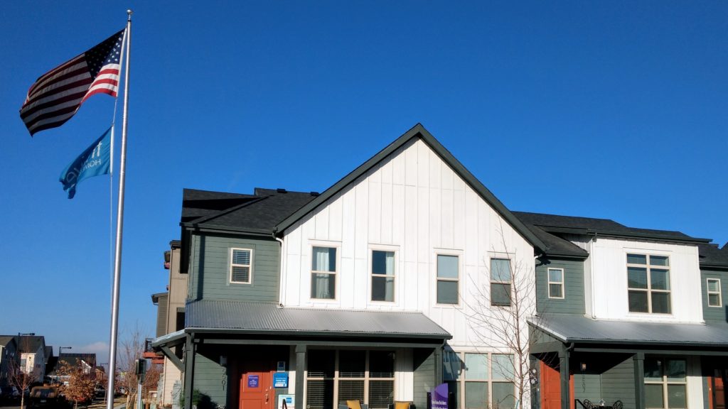 A Thrive Elements Collection home in Stapleton. (Donna Bryson/Denverite)