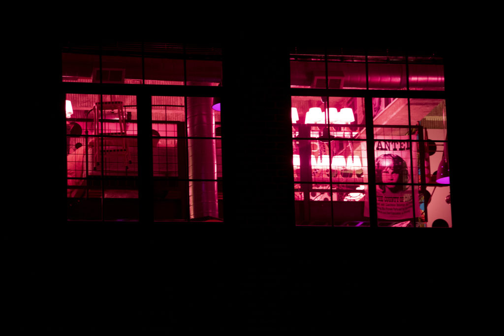 Heyd Red Dexter's magical pink loft in City Park West, April 5, 2019. (Kevin J. Beaty/Denverite)